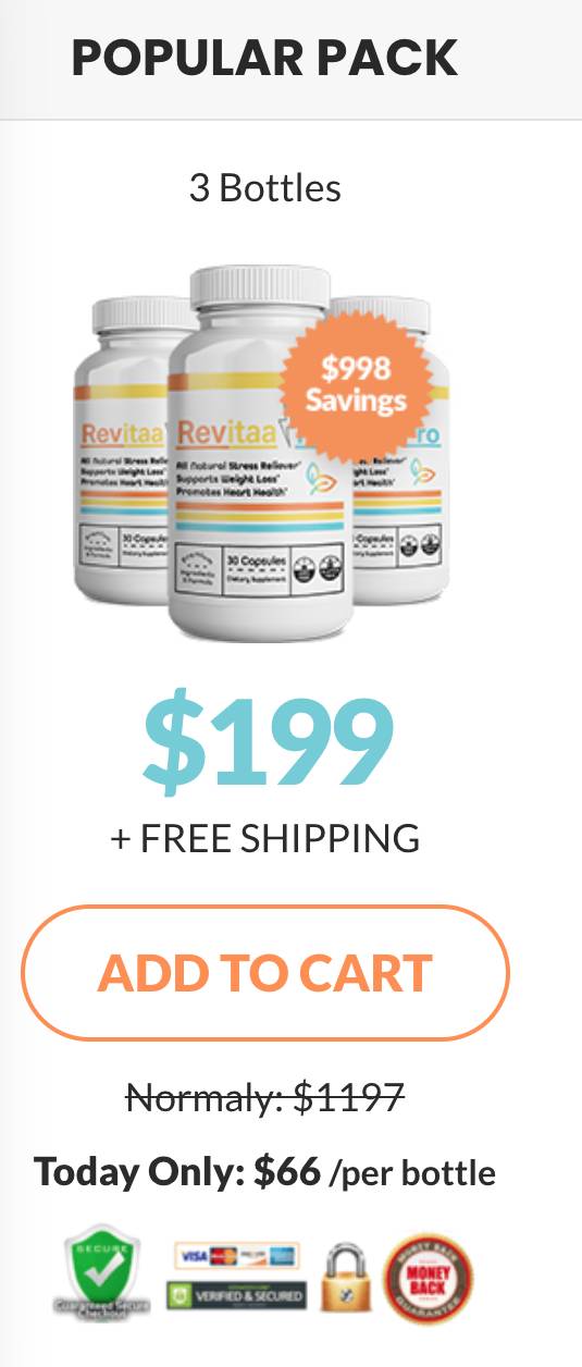 Revitaa Pro - 3 Bottles